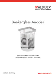 albilex mmo beakerglass anodes